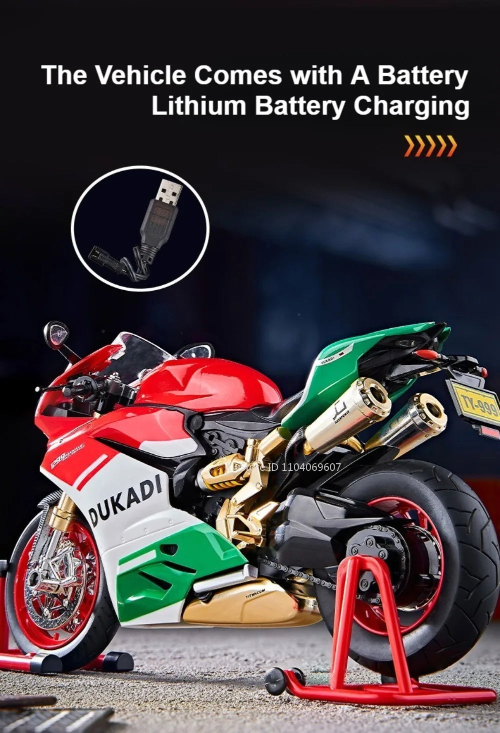 Ducati 1299 in Scala 1:9